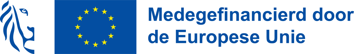 Hier zie je het logo van de Europese Unie