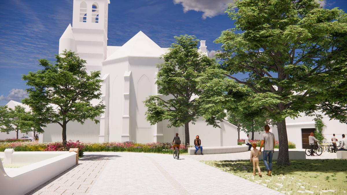 Herinrichting kerkomgeving Sint-Jozef