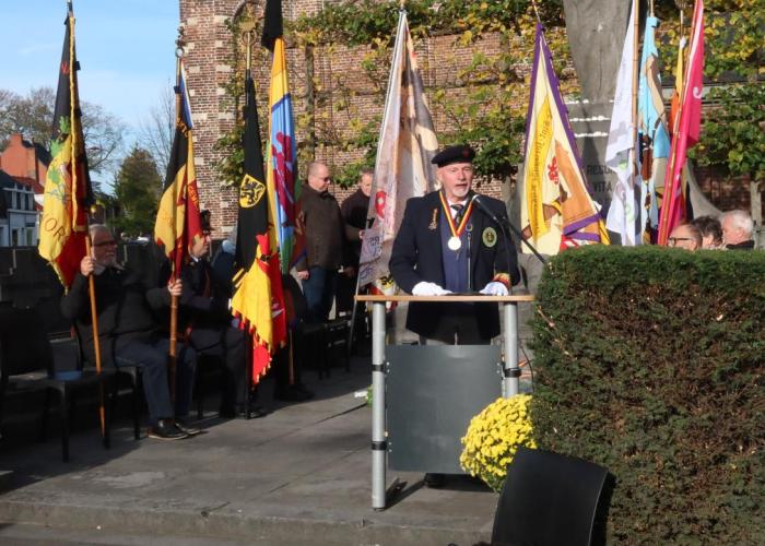 Herdenking Wapenstilstand - foto Bart Huysmans