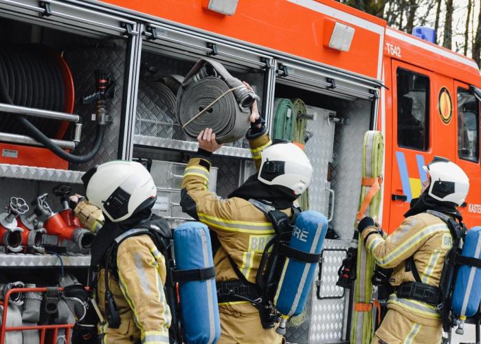 foto brandweer Taxandria