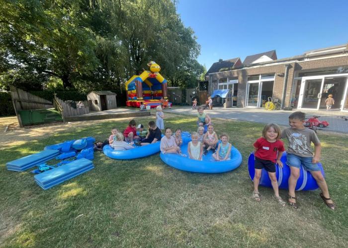 Kinderen in de Kinderclub in Rijkevorsel