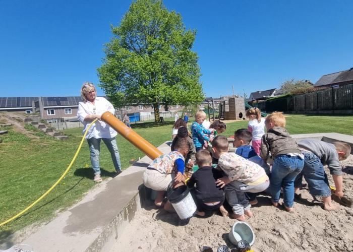 Kinderen in de Kinderclub in Rijkevorsel