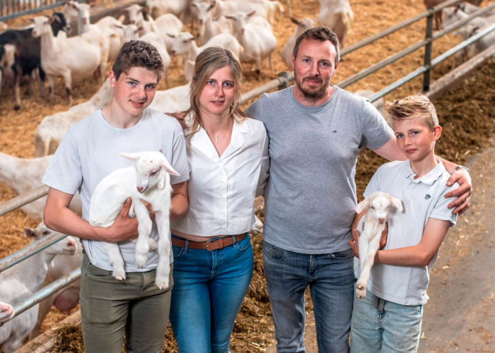 familiefoto gezin Dag van de Landbouw