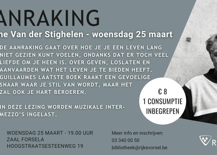 Lezing 'De Aanraking' © Lokaal bestuur Rijkevorsel