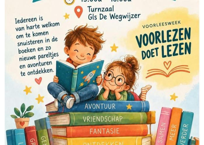 Boekenbeurs op GLS De Wegwijzer © GLS De Wegwijzer