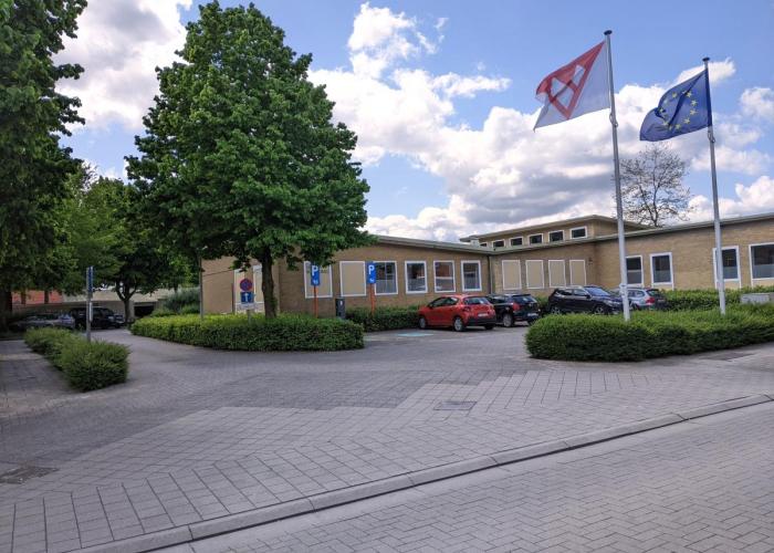 Tijdelijke huisvesting van de administratieve diensten