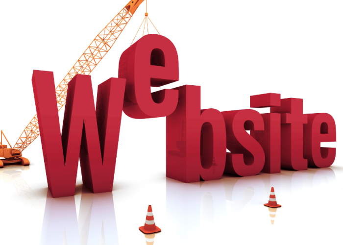 website onder constructie