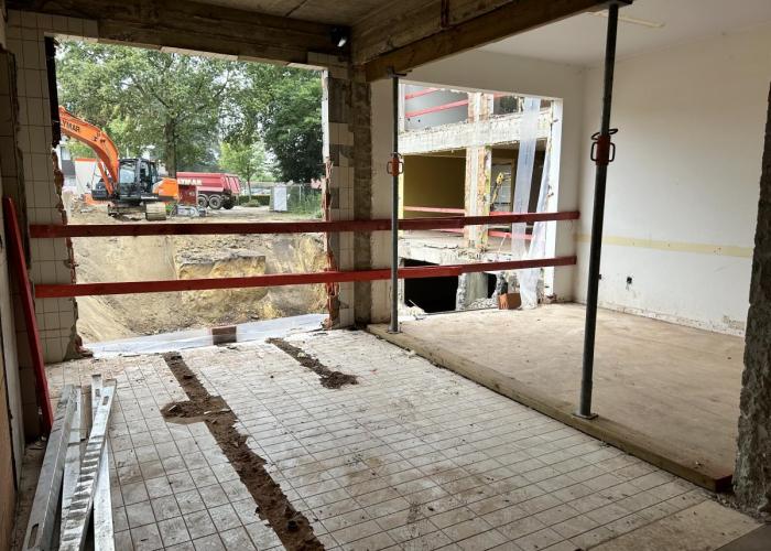 Renovatie gemeentehuis in beeld gebracht