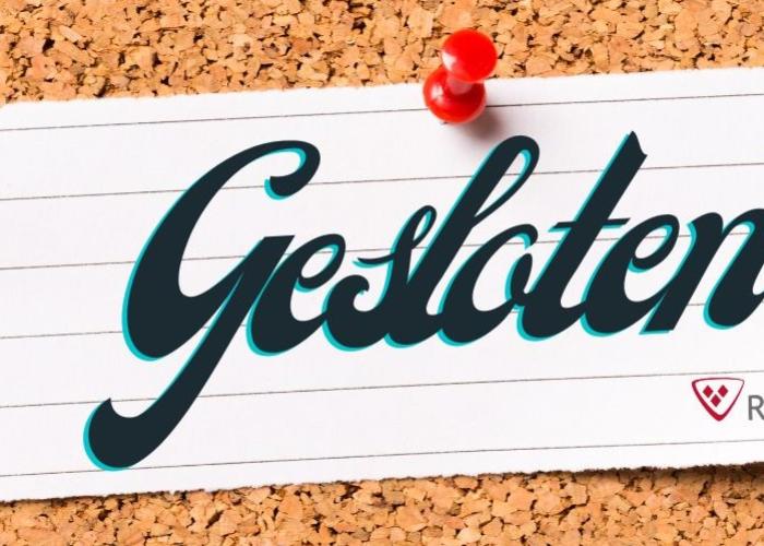 Dit zijn onze sluitingsdagen in november