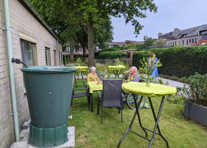 Dementievriendelijke tuin voor bewoners WZC Prinsenhof