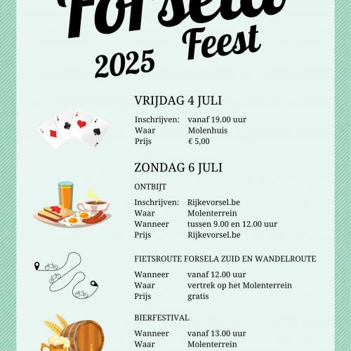 Forsela Feest © Lokaal Bestuur Rijkevorsel