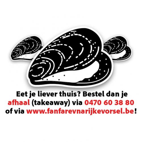 Jumbomosselen bij de fanfare © Koninklijke Fanfare Vermaak na Arbeid