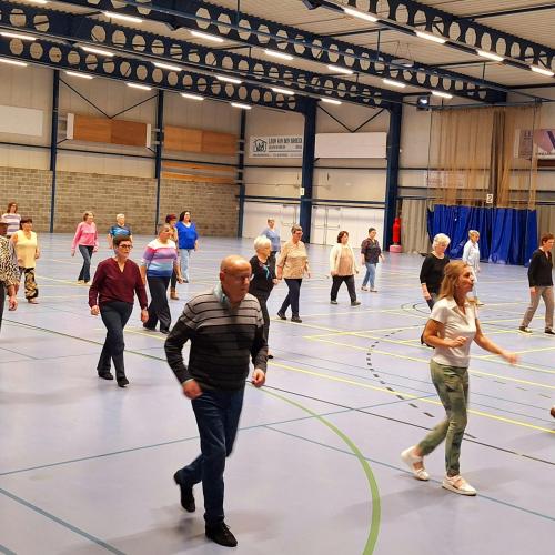 Super leuke groep linedansers in Rijkevorsel © liliane kemps