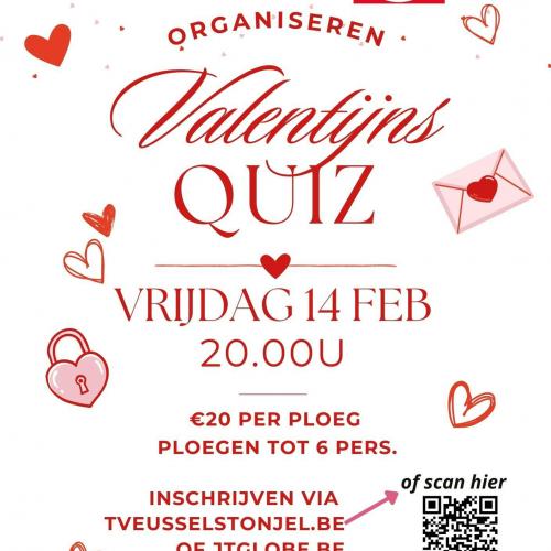 Valentijnsquiz 14/2/25 © JT Globe en t Veussels Tonjel